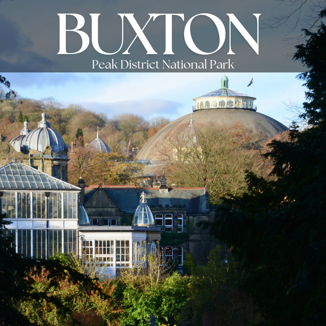 Overlooking Buxton in the Peak district