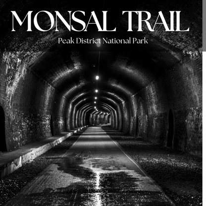 One of the tunnels on the Monsal trail in the Peak district 