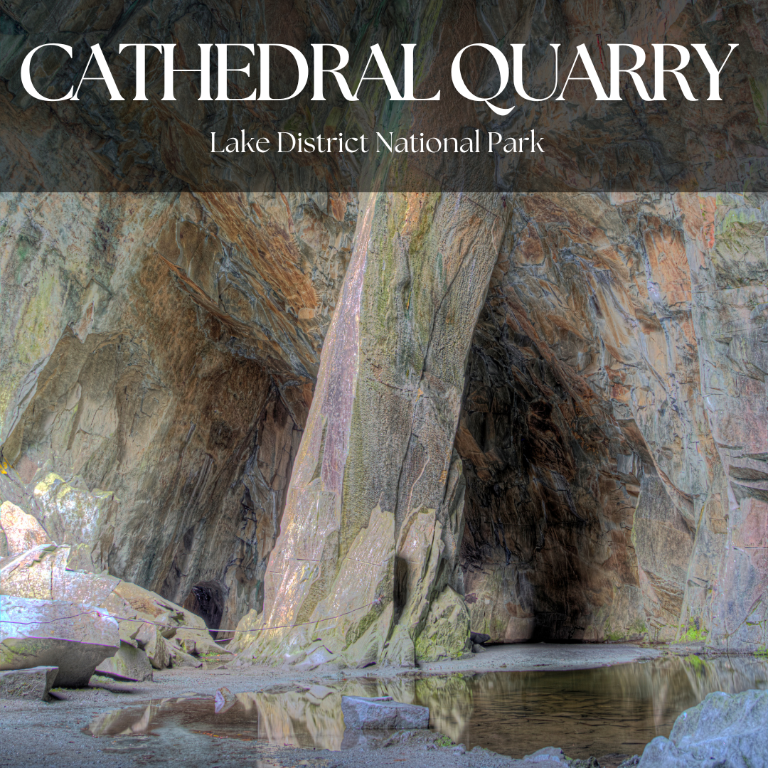 Cathedral quarry in the lake district