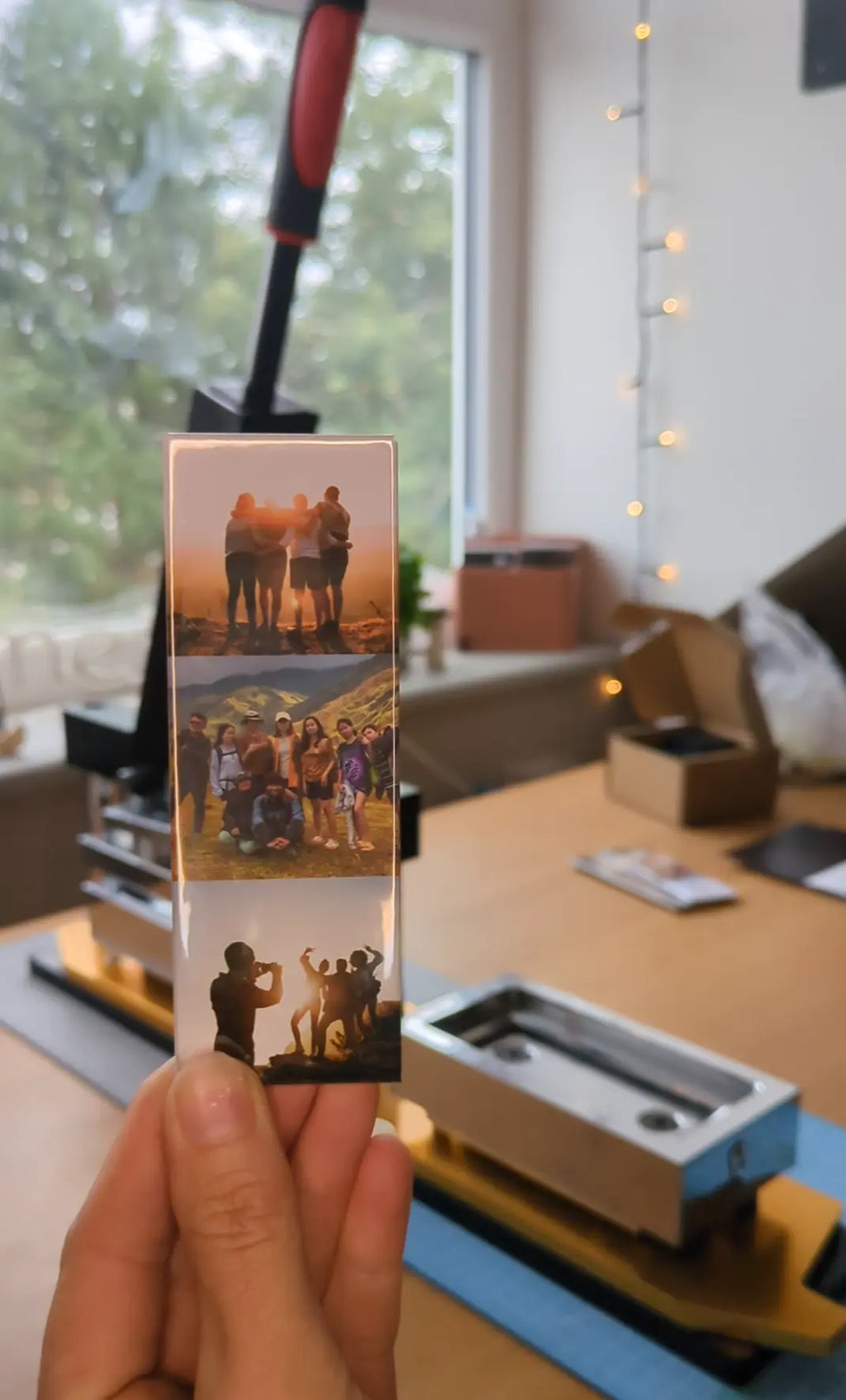 Personalised Photo Strip Magnet – Custom Photo Magnet