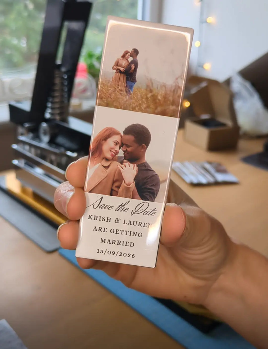 Personalised Photo Strip Magnet – Custom Photo Magnet