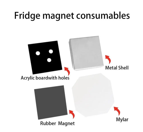 Magnet Machine Material Refills - 100 - 1000 Magnetize