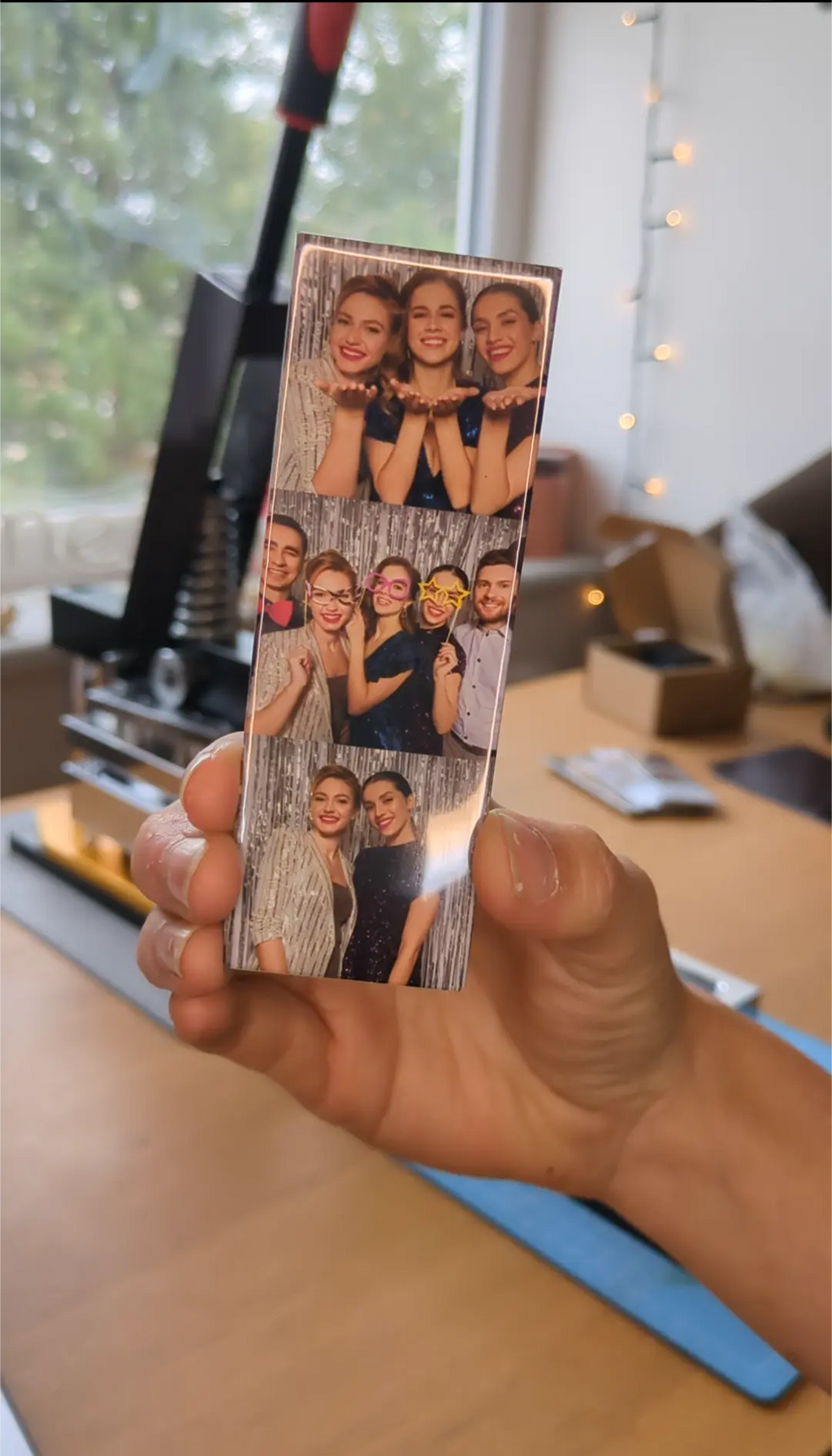 Personalised Photo Strip Magnet – Custom Photo Magnet