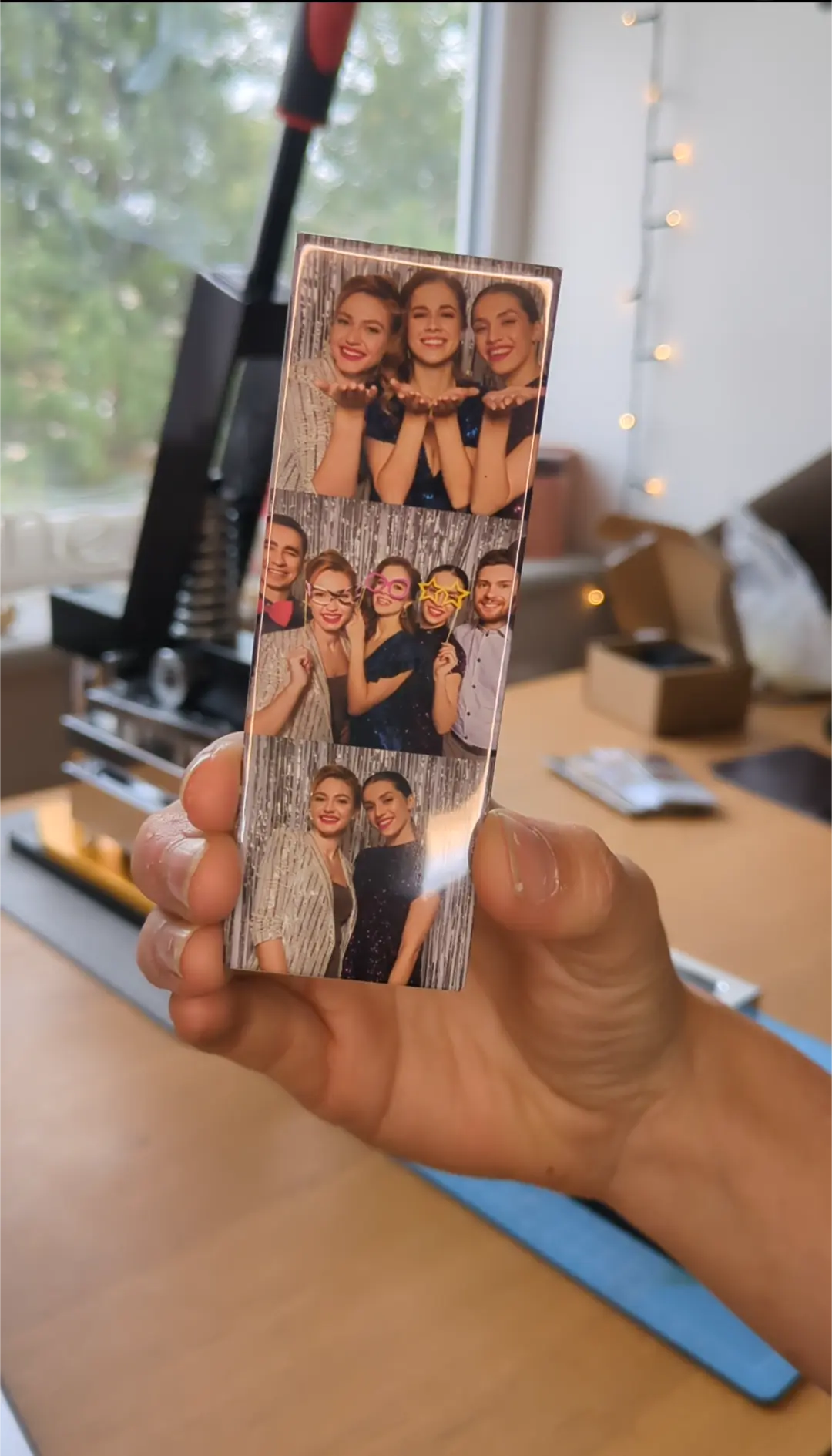 Personalised Photo Strip Magnet – Custom Photo Magnet